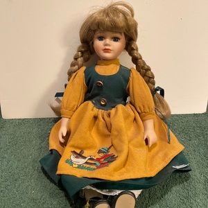 Original Schneider Handmade Folklore Doll with tag